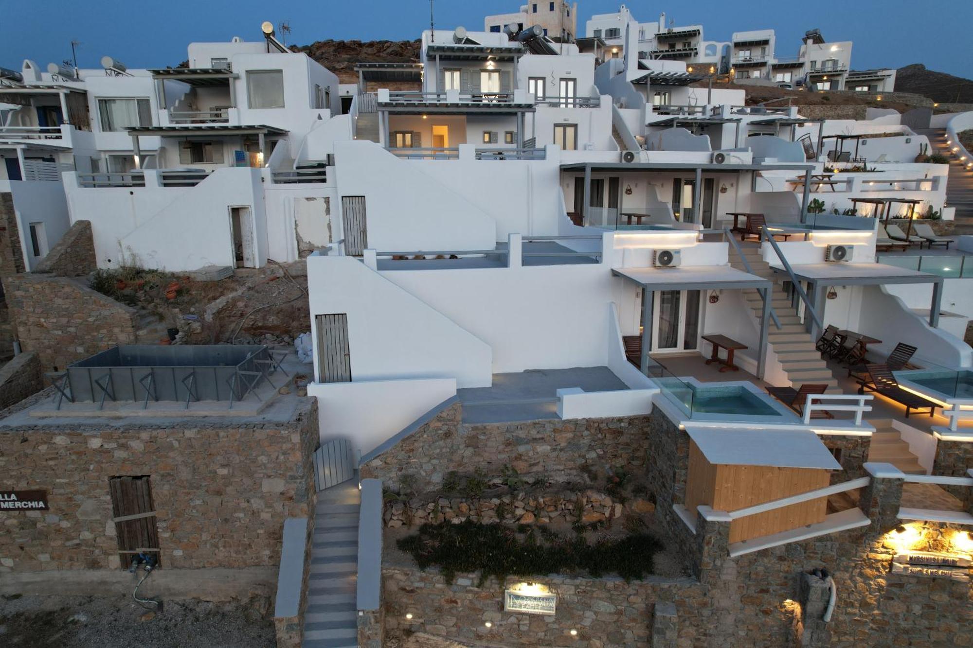 Merchia Bay Villas Mykonos Merchia Beach Εξωτερικό φωτογραφία