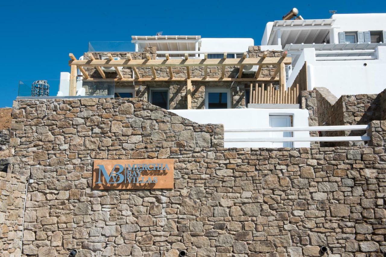 Merchia Bay Villas Mykonos Merchia Beach Εξωτερικό φωτογραφία